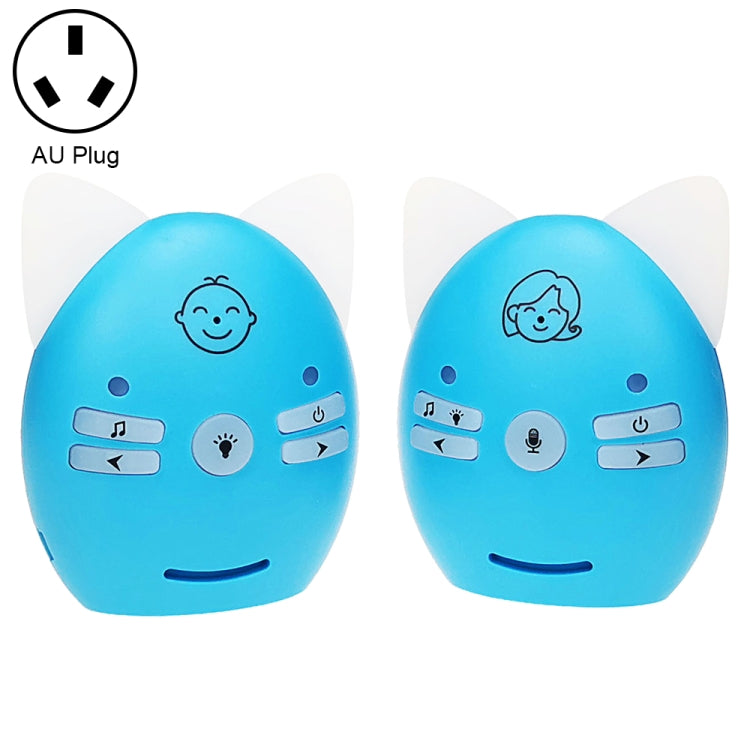 Wireless Audio Baby Monitor Support Voice Monitoring + Intercom + Night Light without Battery, US Plug, UK Plug, EU Plug, AU Plug Wireless Audio Baby Monitor Support Voice Monitoring + Intercom + Night Light without Battery, US Plug, UK Plug, EU Plug, AU Plug